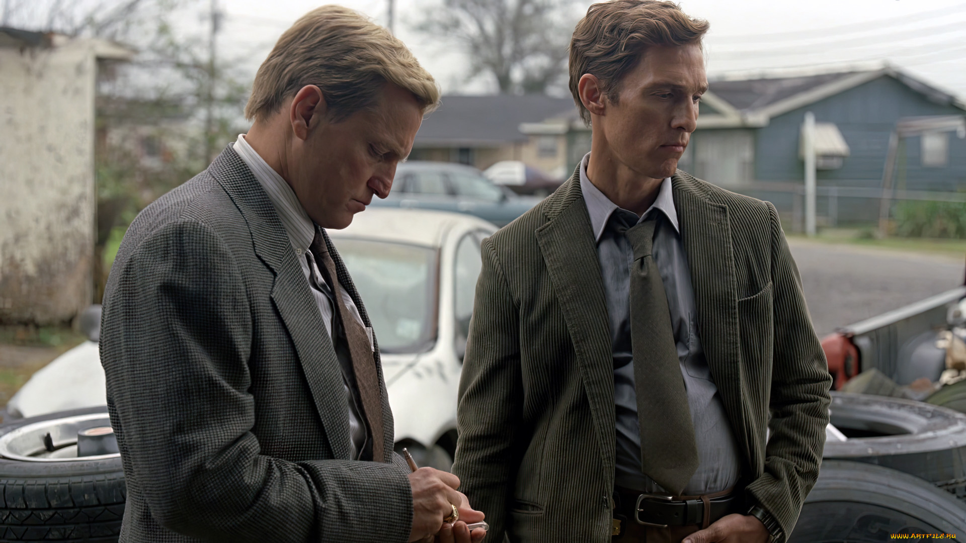 true detective ,  2014  ,  , true detective, , , , , , hbo, , film, stills, matthew, mcconaughey, woody, harrelson, , 